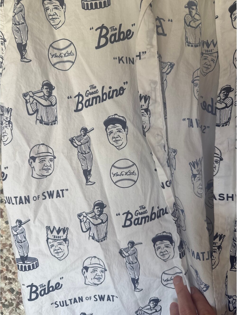 Baseballism x Babe Ruth Collection Button-Up Shirt - Picture 4 of 4
